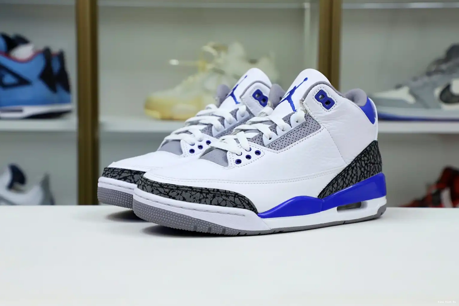 3 Kimikick JORDAN BLUE' RETRO 'RACER AIR 0516